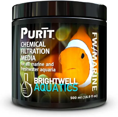 Brightwell Aquatics Purit Filter Media - Next-Gen Chemical Filtration for Aquariums
