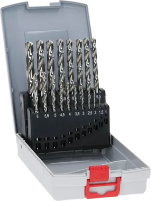 Bosch 19x PRO Metal Drill Bit Set, 19-Piece