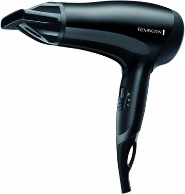 Remington Haarföhn Power Dry (2000 Watt, Licht en Compact, Met Bloemmond, Keramische Ionische Raster voor Lintvrije Resultaten) Haar DR
