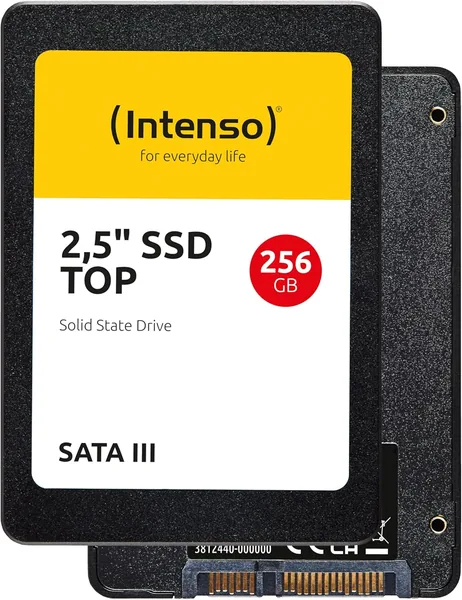 Intenso 2.5 Inch SSD SATA III Top Performance 256 GB