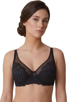 Selene, Colección Mariluz: Bra Lencero Minimizador con Aros y Sin Relleno - Mejor Oferta