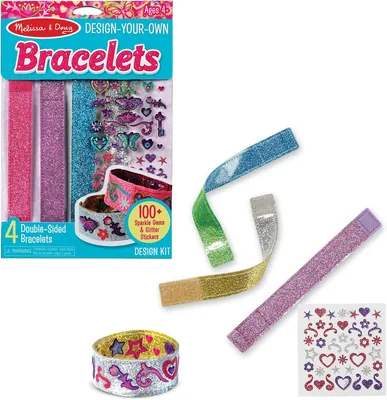 Design-Your-Own Bracelets with 100+ Stickers