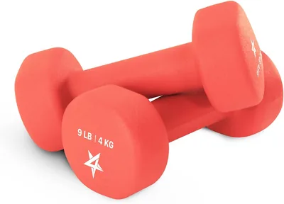 Yes4All Neoprene Weight Set - 2 Dumbbells in 15 Colors