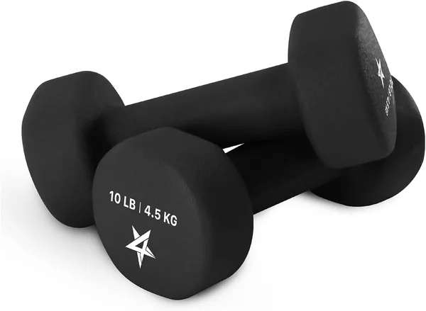 Yes4All Neoprene Coated Dumbbell Hand Weight Sets of 2