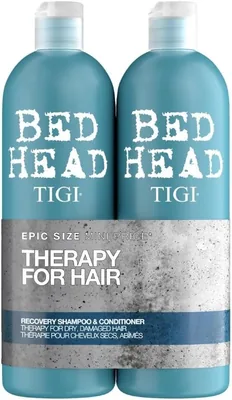BED HEAD av TIGI Urban Antidotes Inrejment Shampoo och Conditioner för dras thörn, 750 ml, Paket med 2