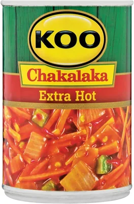KOO Authentic 410g Extra Hot Chakalaka Relish - Best Deal