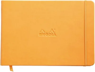 Rhodia Webnotebook, Landscape A5 Dot - Orange, Best Deal