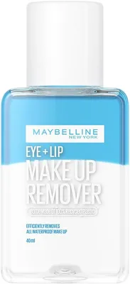 Maybelline New York बिफेज़ आँख और लिप मेकअप रिमूवर, 82% ऑफ़ | 2X ज़्यादा प्रभावी और फ्रग्रेंस-फ्री, आसान इस्तेमाल