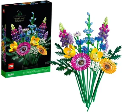 LEGO Botanicals Wildflower Bouquet 10313 Building Set for Adults