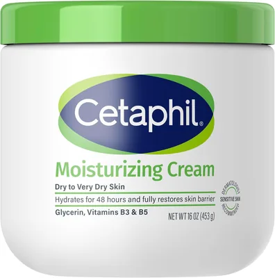 Cetaphil Moisturizing Cream, Fragrance Free, 16 oz Save 22%