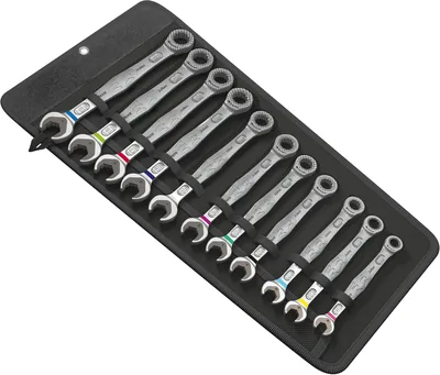 Wera 05020013001 6000 Joker Ratchet Wrench Set, 11 Pieces