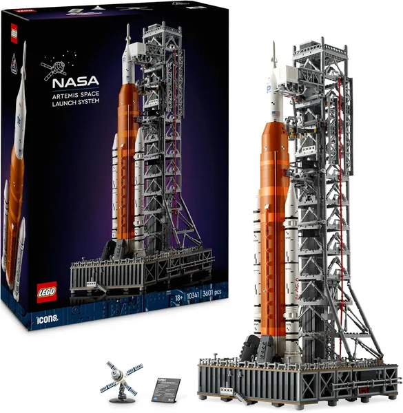 LEGO Icons NASA Artemis Ruimte Lanceringssysteem, Decoratie voor Thuis en Kantoor, Creatieve Hobby, zeldzaam volwassenen bouwpakket met 15% korting