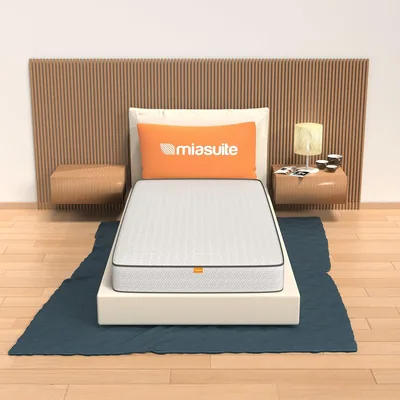 Mattressa MiaSuite Singola, 80 x 190 cm, 18 cm di Spessore - 100% Made in Italy - Ipallergenica, Antibatterica e Anti-Acari