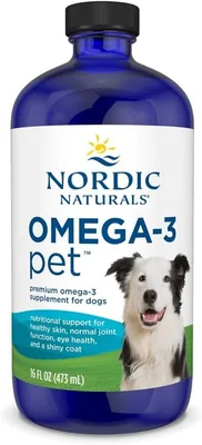 Nordic Naturals Omega-3 Pet Unflavored 16 oz Fish Oil for Large Dogs
