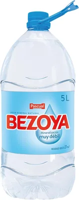 Bezoya - Agua Mineral - Muy débil mineralización - Jarra de 5 L