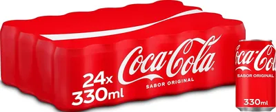 Coca-Cola Original Flavor Cola Soda Pack 24 x 330 ml | Mejor oferta