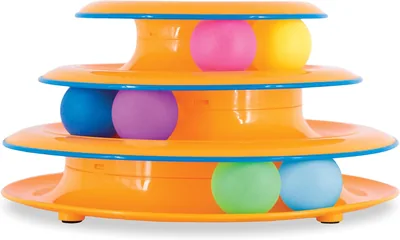 Petstages Tower of Tracks Ball Bat for Cats