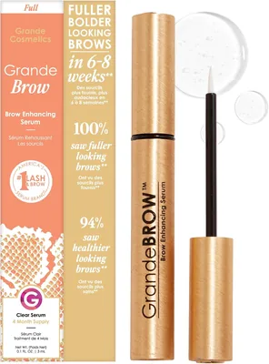 Grande Cosmetics GrandeBROW Brow Enhancing Serum, 0.1 Fl Oz