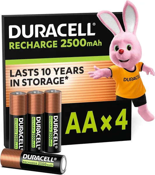 Duracell Recharge Ultra Type AA Battery Pack of 4