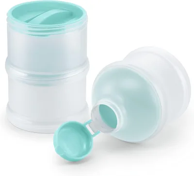 NUK Milk Powder Scoop, 3 Pezzi + Becucino, BPA Free, Colore Petrolio | Miglior Affare