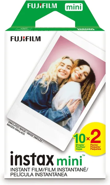 Fujifilm Instax Mini Instant Film Twin Pack White