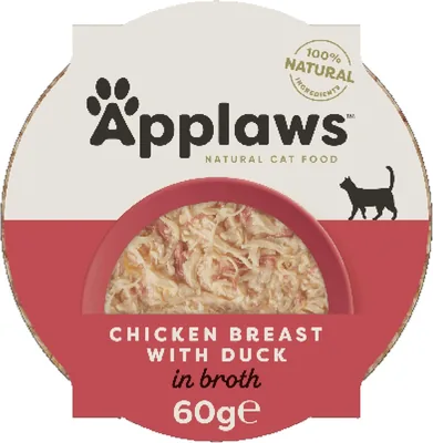 Applaws Chicken Duck Wet Food 60g x 10