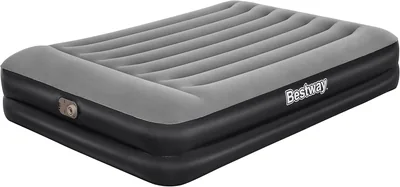 Bestway Tritech Queen Size Air Matratr med Inbyggd AC-pumpa | 24% Off