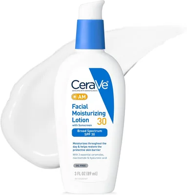 CeraVe AM Facial Moisturizing Lotion with SPF 30 Oil-Free Face Moisturizer Deal
