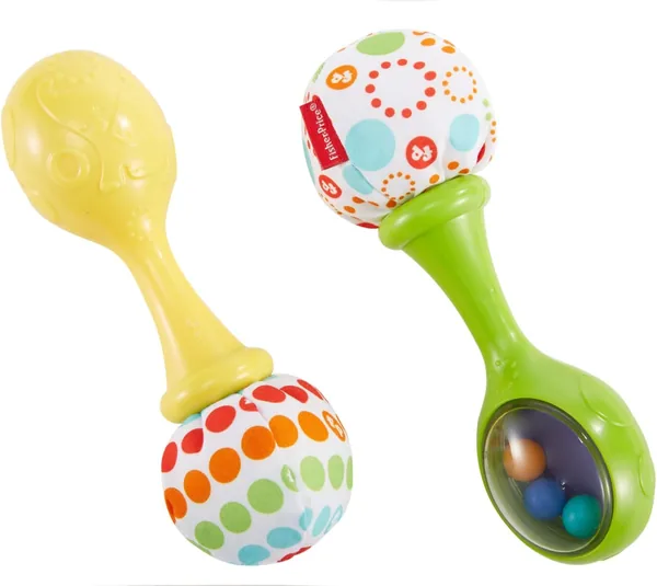 Fisher-Price Maracas Baby Discoveries (2 Colourful Maracas)