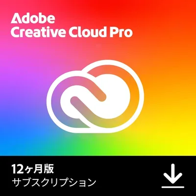アドビ クリエイティブ クラウド コンプリート | 12ヶ月版 | Windows/Mac対応 | オンラインコード