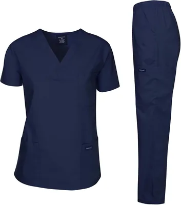 Dagacci Medical Scrubs Set Women Men Top Pants Best Deal