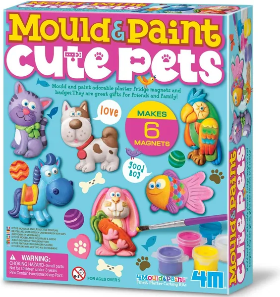 4M Pet Mould & Paint Set - Unleash Creativity