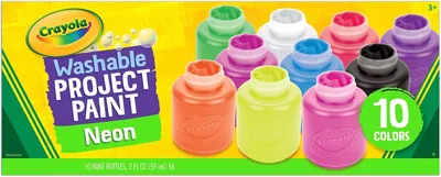 Crayola Neon Washable Paint Set 10pc Best Deal