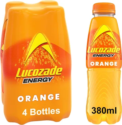 Lucozade Energy Orange 4 x 380ml