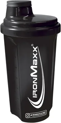 IronMaxx Protein Shaker 700ml Black Best Deal