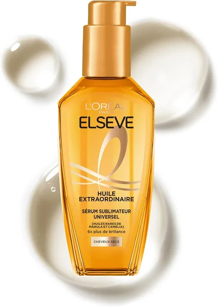 L'Oréal Paris Elseve Huile Extraordinaire - Soin Multi-Usage Sans Rinsage - Enrichi en RA - 11% Off