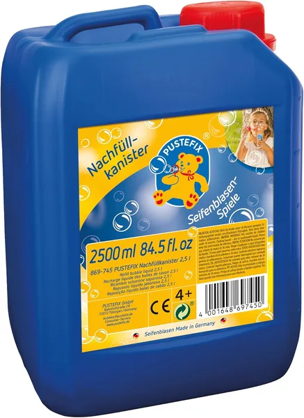 Pustefix Refill Canister 2.5 litres Bubble Liquid