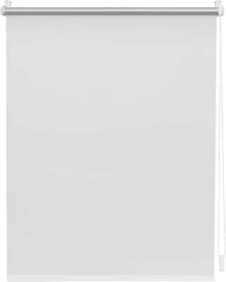 Lichtblick Thermo-Rollo, 90 cm x 150 cm (W x L), weiß, ohne Bohren, Sonnenschutz, Sichtschutz, Wärme- und Kälteisolierung, reflektierendes Material