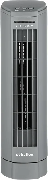 15" Air Cooling Quiet Oscillation Floor Desk Mini Tower Fan with Timer - 2026 MODEL - GREY