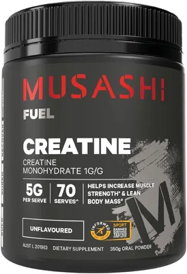 Musashi Creatine Monohydrate Powder Unflavoured