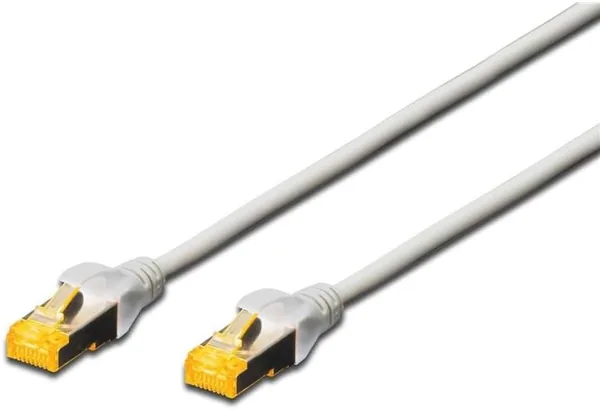 Câble réseau DIGITUS Cat 6A - 1m - Shieldé FTP - 10Gbps - 500MHz - PoE++ - AWG 26/7 - LSZH - RJ45