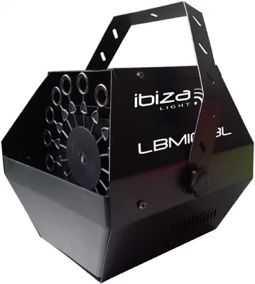 Machine à bulles Ibiza LBM10-BL - Montage inclus - Noir - 28% de réduction