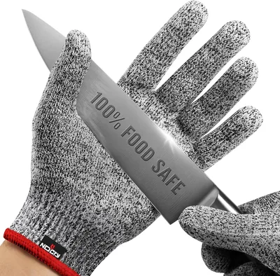 NoCry Cut Resistant Gloves Food Grade, Level 5 Protection