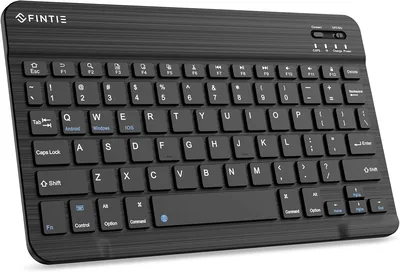 FINTIE 10" Wireless Bluetooth Keyboard Black