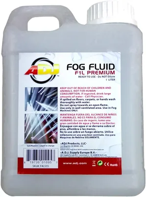 ADJ F1 Premium Water Based Fog Liquid 1L Best Deal