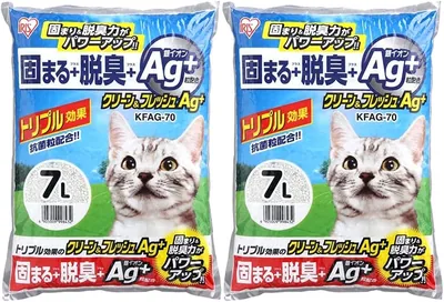 アイリスオーヤマ Clean & Fresh Ag+ 猫用おしっこシート 7L 4.0星評価