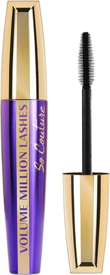Tusz do rzęs L'Oreal Paris Volume Million Lashes So Couture, czarny, 9 ml