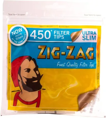 Zig-Zag Ultra Fine Filter Tips - 450 Count
