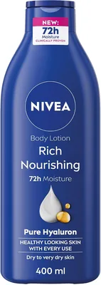 Nivea 400ml Body Lotion, Deep Moisture