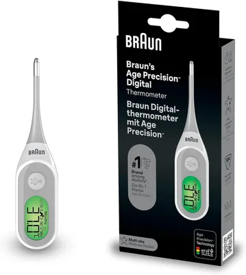 Braun Age Precision Digital Thermometer | PRT2000 | Best Deal